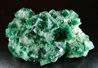Fluorite - Rogerley Mine, Rogerley Quarry, Frosterley, Weardale, North Pennines, Co. Durham, England, UK