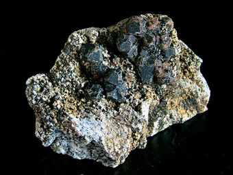 Cafarsite with Agardite - Mt. Cervandone area, Devero Alp, Baceno, Devero Valley, Antigorio Valley, Ossola Valley, Verbano-Cusio-Ossola Province, Piedmont, Italy