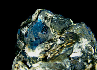 Covellite - Summitville District (Summit District), Rio Grande Co., Colorado, USA