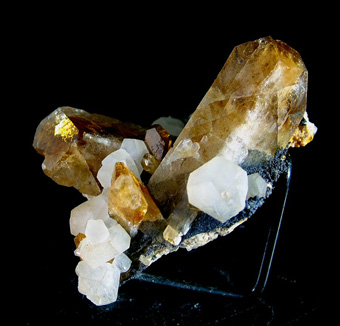 Baryte and Calcite - Muscadroxius Mine, Silius, Cagliari Province, Sardinia, Italy