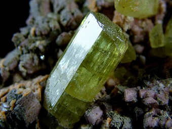 Apatite with Feldspar Group - Anemzi, Imilchil, Er Rachidia Province (Errachidia Province), Dr�a-Tafilalet, Morocco