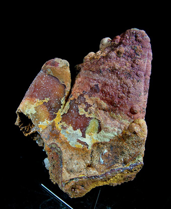 Smithsonite pseudomorph after Calcite - San Giovanni Mine, Punta della Torre, Iglesias, Carbonia-Iglesias Province, Sardinia, Italy