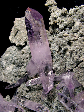 Amethyst Quartz - Mun. Las Vigas de Ram�rez (Mun. de Profesor Rafael Ram�rez), Veracruz, Mexico