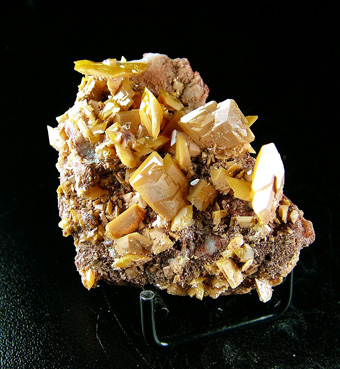 Wulfenite - La Morita Mine, Ascenci�n Municipality, Chihuahua, Mexico