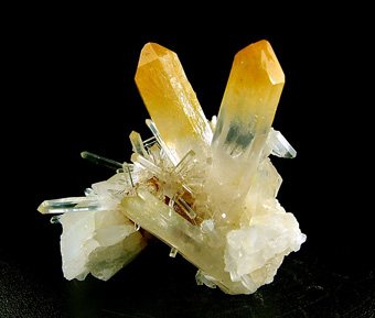 Halloysite in Quartz - Cabiche, Qu�pama Municipality, Boyac� Department, Colombia