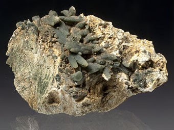 Quartz var. Prase - Serifos, Cyclades, Greece