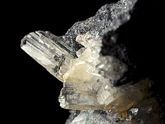 Anglesite - Monteponi Mine,  Iglesias,  Carbonia-Iglesias Province,  Sardinia,  Italy
