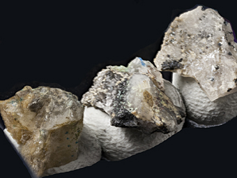 Nagyagite - Manka Au deposit, Kurshim, East Kazakhstan, Kazakhstan