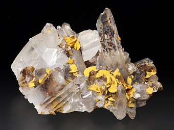 Siderite, Quartz - Gourrama, Morocco