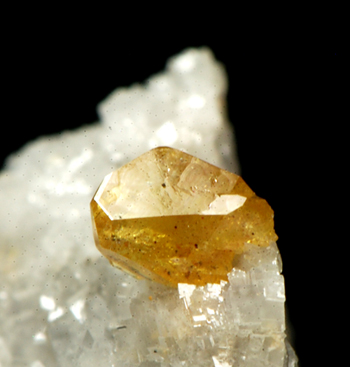 Monazite - Trimouns Talc Mine, Luzenac, Ari�ge, Midi-Pyr�n�es, France