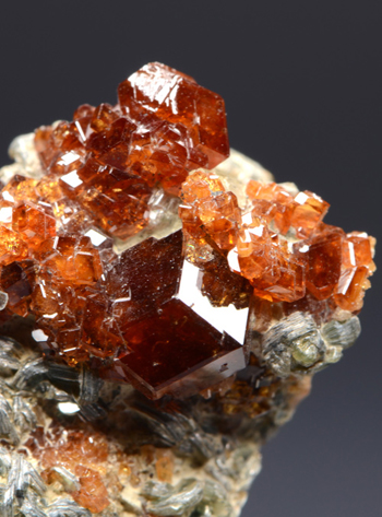 Hessonite - Laietto, Condove, Susa Valley, Torino Province, Piedmont, Italy