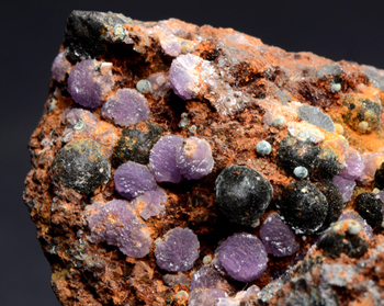 Strengite and Rockbridgeite, Grube Levaniemi, Svappavaara - Sweden