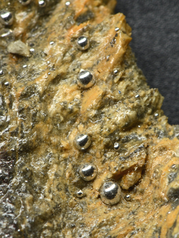 Mercury - Socrates Mine, Castle Rock Springs area, Mayacmas Mts, Sonoma Co., California, USA
