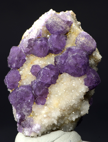 Fluorite - Les Rocs quarry, Buxi�res-les-Mines, Allier, Auvergne, France