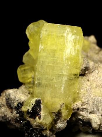 Ettringite, N'Chwaning I Mine, Kalahari manganese fields, Northern Cape Province, South Africa