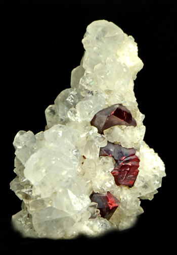 Proustite - Shaft 371, Schlema-Hartenstein District, Erzgebirge, Saxony, Germany