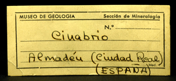 Cinnabar - Almad�n, Ciudad Real, Castile-La Mancha, Spain