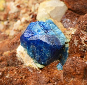 Lazulite - F�rbergraben, Werfen, Salzburg, Austria
