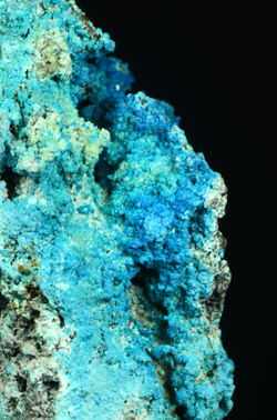 Yvonite - Salsigne mine, Mas-Cabard�s, Carcassonne, Aude, Languedoc-Roussillon, France