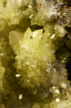 Apophyllite and Calcite - Korsn�s Lead Mine, Korsn�s, Finland