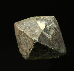 Hauerite - Destricella mine, Raddusa,  Catania Province,  Sicily,  Italy