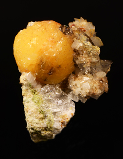 Stilbite - Miage Glacier, Veny Valley, Monte Bianco Massif, Courmayeur, Aosta Valley, Italy