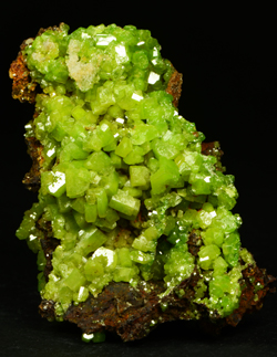 Pyromorphite - Moulay Bouazza, Kh�nifra Province, Morocco