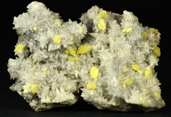 Sulphur - Niccioleta Mine, Massa Marittima, Grosseto, Toscana, Italy