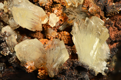 Tarbuttite - Broken Hill Mine, Kabwe, Central Province, Zambia