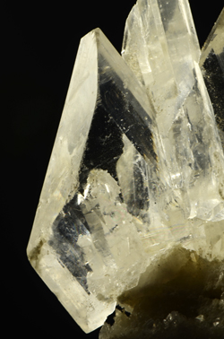 Quartz in Gypsum - Niccioletta Mine, province of Grosseto, Tuscany, Italy