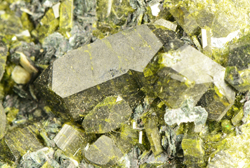 Fassaite - Traversella, Chiusella valley, Ivrea, Province of Torino, Piedmonte, Italy