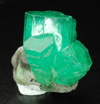 Beryl var. Emerald - Muzo mine - Muzo - Vasquez-Yacop� Mining distr. - Boyac� dept. - Colombia