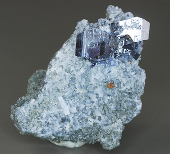 Anatase and quartz - Hardangervidda - Hordaland - Norway