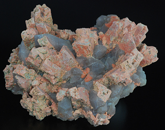 Orthoclase and smoky quartz - Gebel quarry - Cuasso al Monte - Ceresio Valley - Varese prov. - Lombardy - Italy