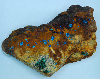 Sampleite and atacamite -Enga�o Feliz mine - Las Pintadas distr. - Tierra Amarilla - Copiap� prov. - Atacama Region - Chile