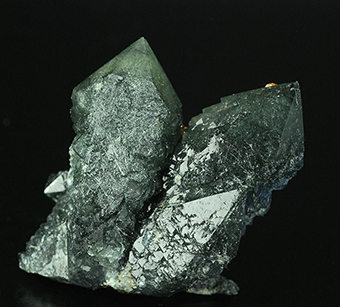 Prase quartz and andradite garnet - Sovietskii mines - Dal'negorsk -Primorskiy Kray - Far-Eastern Region - Russia�