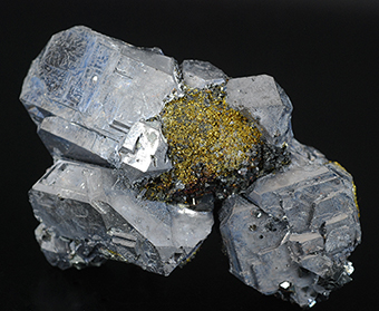 Galena, tetrahedrite and chalcopyrite - Sovietskii mines - Dal'negorsk -Primorskiy Kray - Far-Eastern Region - Russia�