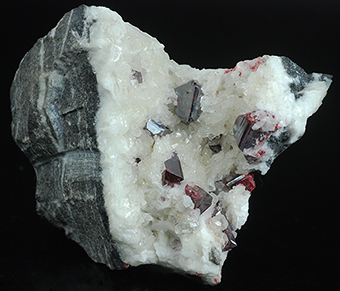 Cinnabar on dolomite - Tongren pref. - Guizhou prov. - China