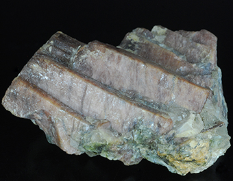 Andalusite and quartz - L�sens valley - Sellrain valley - North Tyrol - Tyrol - Austria