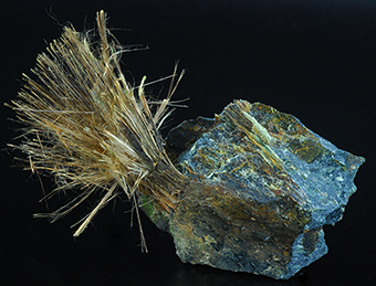 Balangeroite - Poggio San Vittore asbestos mine - Balangero - Lanzo Valleys - Torino prov. - Piedmont - Italy