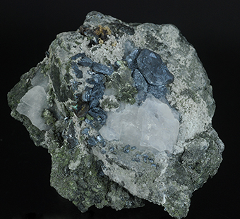 Chalcocite - Bouismas Mine - Bouismas - Bou Azer distr. - Tazenakht - Ouarzazate prov. - Souss-Massa-Dra� Region - Morocco