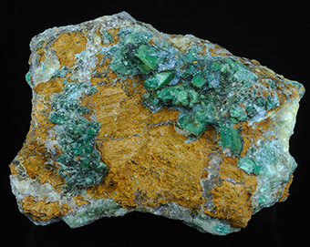 Lawsonite var. Chromian Lawsonite - Cape Marmari - Grammata Bay - Syros Island - Cyclade Island - Kykl�des Pref. - Aegean Islands deptm. -  Greece