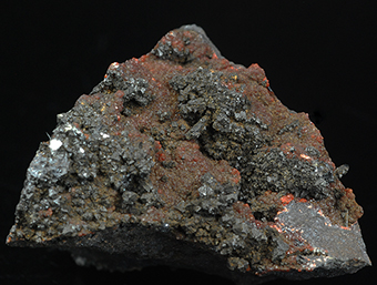 Gaudefroyite and andradite - N'Chwaning Mines - Kuruman - Kalahari manganese field - Northern Cape Province - South Africa