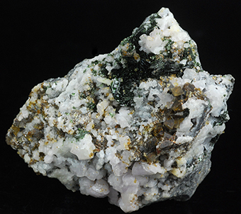 Kulanite and siderite - Big Fish River - Dawson Mining District - Yukon - Canada