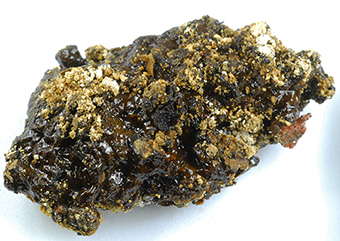 Elaterite (var. of bitumen) - Windy Knoll quarry - Castleton - Derbyshire - England - United Kingdom