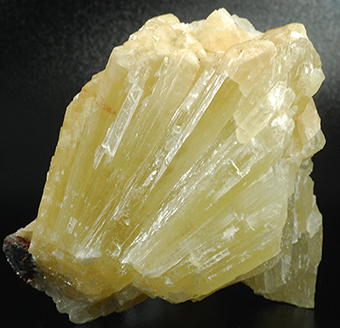 Tarnowitzite (var. of aragonite) - Touissit - Touissit distr. - Jerada prov. - Oriental Region - Morocco