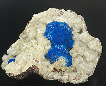 Cavansite and stilbite - Wagholi quarry - Poona distr. - Maharastra state - India