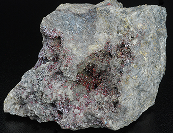 Proustite - Bouismas Mine - Bouismas - Bou Azer distr. - Tazenakht - Ouarzazate prov. - Souss-Massa-Dra� Region - Morocco