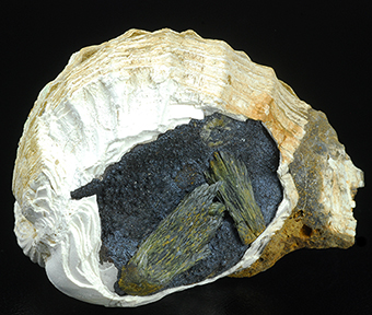 Metavivianite - Kerchenskoe deposit, Kerchenskyi (Fe)-ore basin -Kerch peninsula - Crimea peninsula - Crimea Oblast' - Ukraine