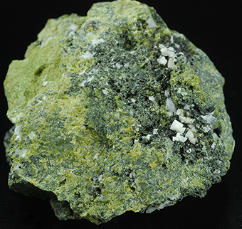 Gismondine and epidote - Vedretta della Miniera - Zebr� valley - Valfurva - Valtellina -  Sondrio prov. - Lombardy - Italy